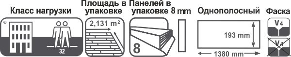 Ламинат Kronostar Home D 2987 Дуб Ретушированный характеристики