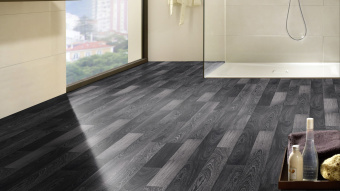 Ламинат Kronotex Dynamic D 2955 Черный и белый