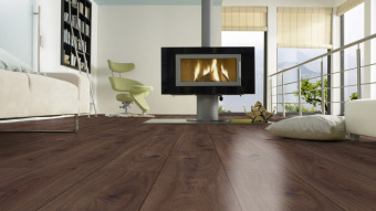 Ламинат Kronotex Exquisit D 4168 Дуб Престиж Темный