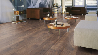 Ламинат Kronotex Exquisit Plus D 4766 Дуб Темный Петерсон