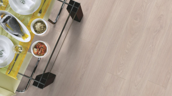 Ламинат Kronotex Exquisit D 2873 Дуб Вейвлесс Белый